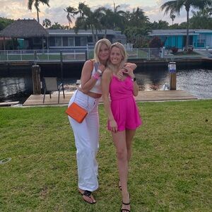 Vibrant Pink Sleeveless Romper